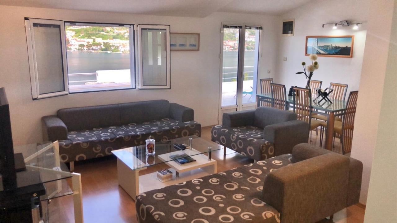 House With Big Terrace And Beautiful Sea View Villa โกตอร์ ภายนอก รูปภาพ